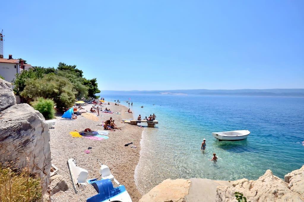 Beach Apartments Mika لوكفا روجوزنيكا المظهر الخارجي الصورة